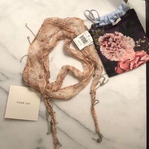 TOTAL ECLIPSE COMBO PAISLEY SKINNY SCARF